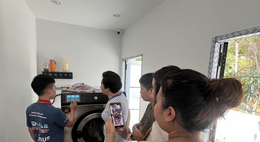 67032701 - งานติดตั้ง เครื่องซักสลัดผ้าอุตสาหกรรม เครื่องอบผ้าอุตสาหกรรม IMESA - 27
